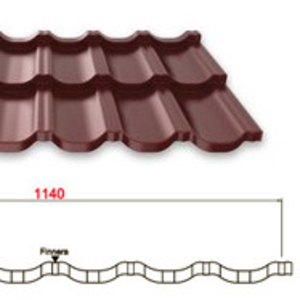 Металлочерепица Ruukki. Модель Finnera.ТК «Мир Кровли» АР КРЫМ
