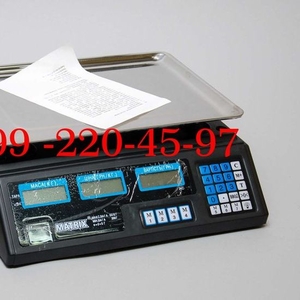Весы Staropera на 40 кг.,  электронные торговые с калькулятором на акку