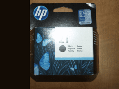 Картридж HP C9351AE No.21 DJ3920/ 3940,  PSC1410 black,  5ml