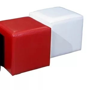 Продам мягкие каркасные пуфики Пуфик куб,  пуф для дома,  баров,  кафе,  ресторанов.
