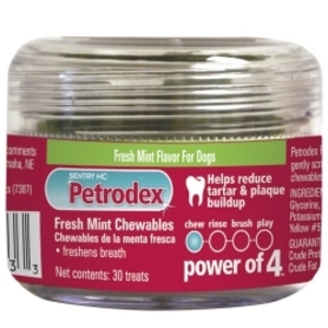 SENTRY Petrodex СВЕЖАЯ МЯТА (Fresh Mint) жевачки для собак