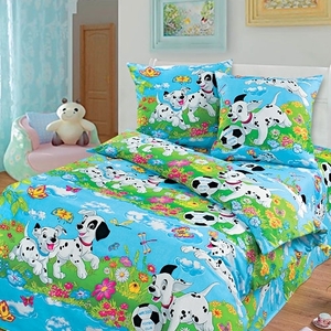 Комплект детского постельного белья Веселые далматинцы