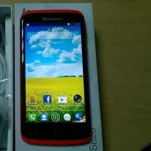 Смартфон Lenovo S820 (Red)