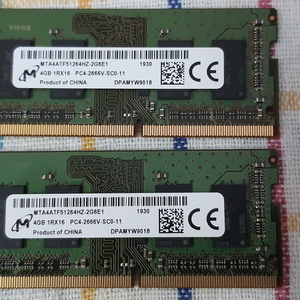 Модуль памяти MICRON SO-DIMM DDR4 2666MHz 4GB