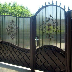 Розпашні ворота,  відкатні ворота,  навіс,  альтанка,  паркан кований,  бал