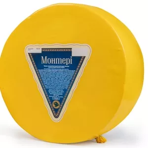 Продукт молоковмісний сирний напівтвердий Монтері, 50%