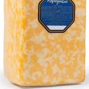 Продукт молоковмісний сирний твердий Мраморний,  50%