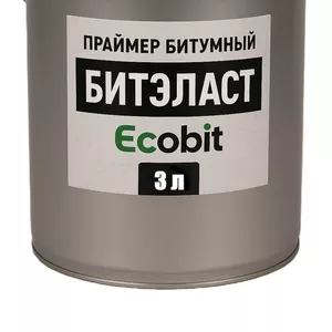 Мастика праймер битумный ЕКОБИТ ДСТУ Б В.2.7-108-2001 ведро 3, 0 л
