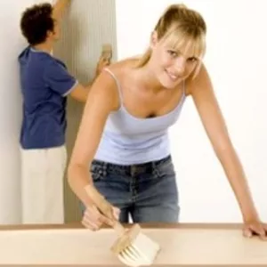 Послуги маляра Поклейка шпалер Київ 