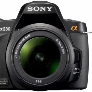 Продам зеркальный фотоапарат Sony DSLR-A230 Kit 