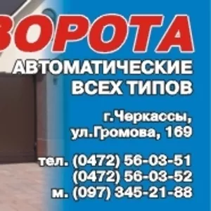 Автоматические ворота всех типов