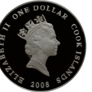 Юбилейная серебряная 999, 9 пробы монета 2008 года,  тираж:3500 шт.