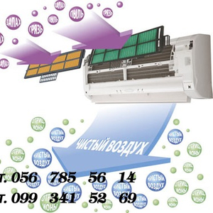 установка, профилактика, чистка, дозаправка  кондиционеров днепропетровск