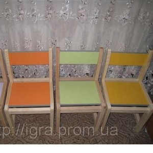 Производство детских стульев,  столов и любой мебели для детских садов
