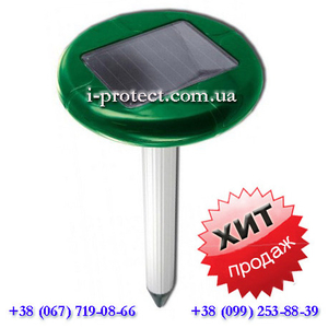 Купить универсальный отпугиватель на солнечной батарее «ВК-0677»