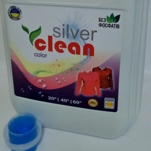 Рідкий пральний порошок Silver Clean 10l оптом і вроздріб