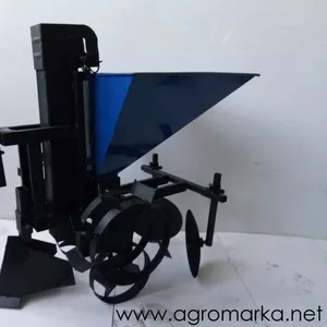 Картофелесажалка цепная для мотоблока КСЦ-1 с транспортировочными